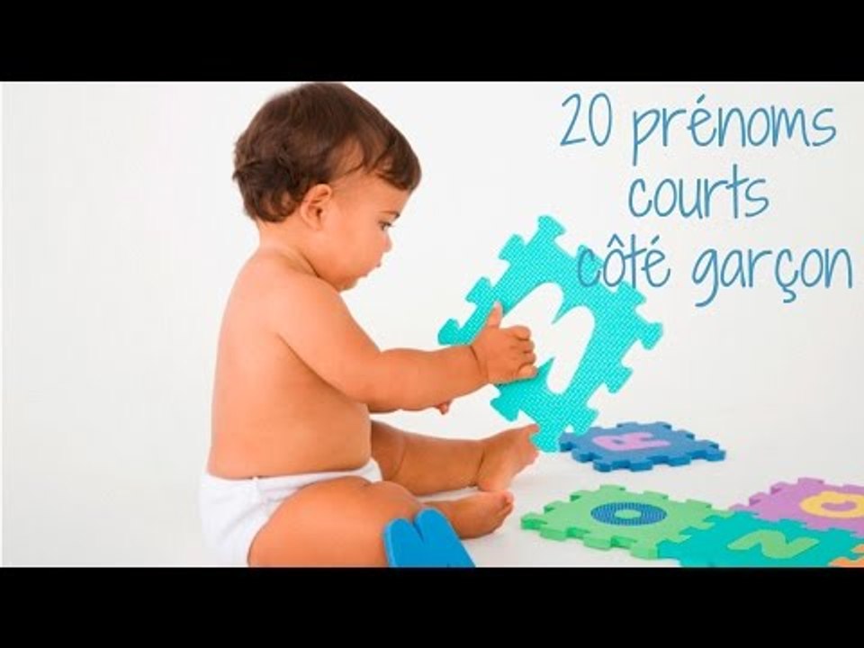 Top 20 des prénoms courts côté garçon