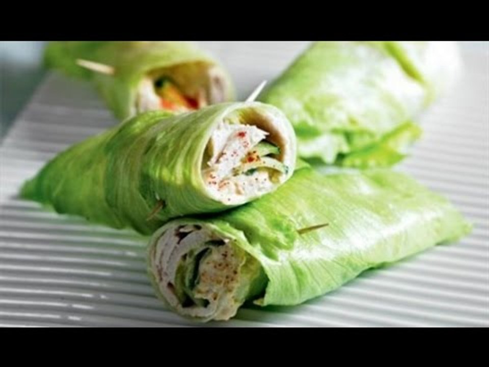 Tacos de lechuga para bajar de peso / Alimentos para bajar de peso
