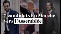 7 candidats de la République en marche vers l'Assemblée nationale