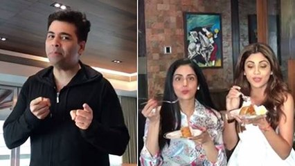 Shilpa Shetty, Karan Johar CATCH Sridevi's Tantrums on Camera  FUNNY VIDEO