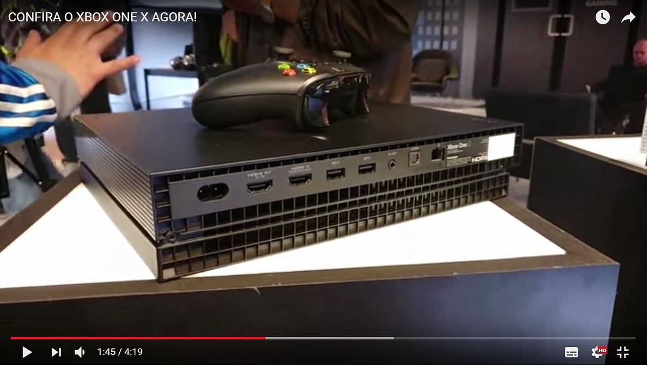 CONFIRA O XBOX ONE X AGORA!