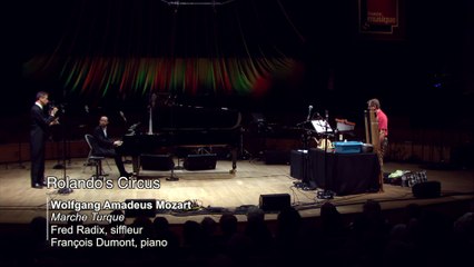 Mozart : Marche Turque avec Fred Radix et François Dumont