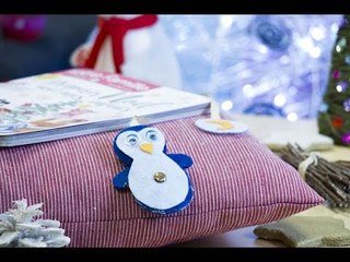 Faire un marque-page en forme de pingouin