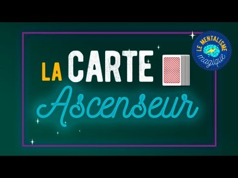 Transformer un jeu de cartes en ascenseur - Magie expliquée par Fabien Olicard