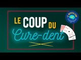 Soulever six cartes d'un coup avec un cure dent ! - Magie expliquée par Fabien Olicard