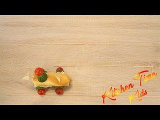 Sandwich Voiture - Kitchen time kids