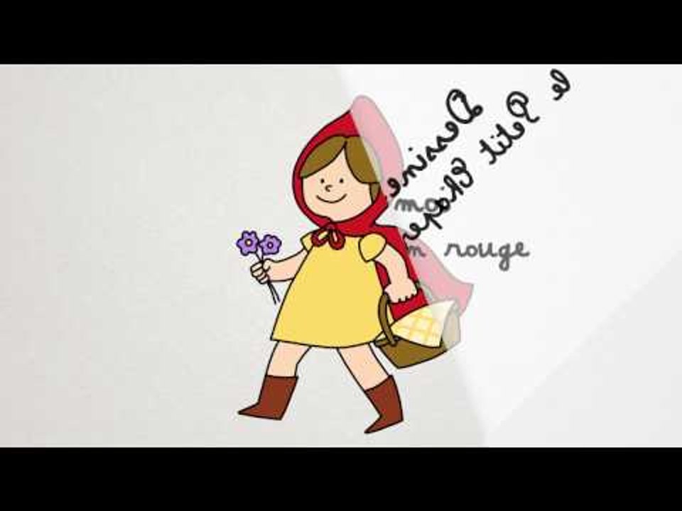 Apprendre à dessiner - Chaperon Rouge