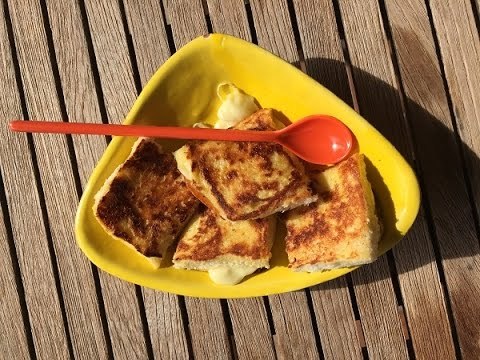 Recette pour enfant Sandwich pain perdu à la mozzarella - L'atelier de Juliette