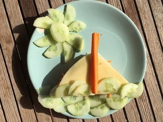 Recette pour enfant Comment faire un sandwich bateau ? L'atelier de Juliette
