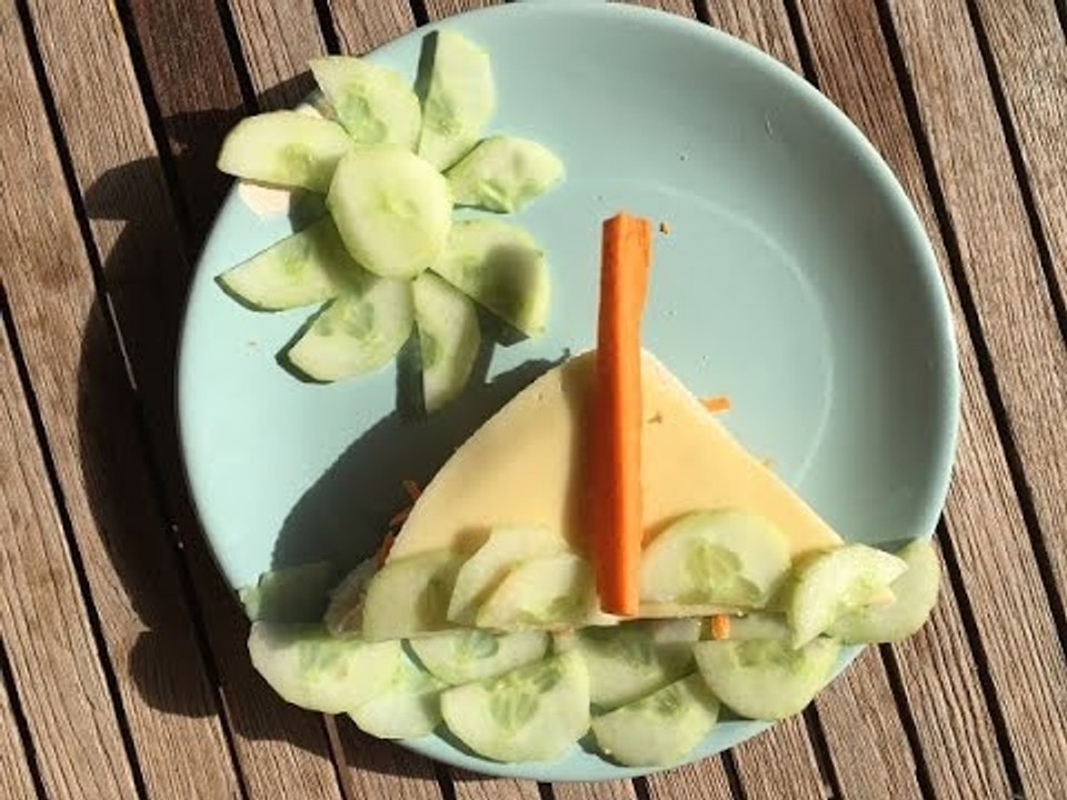 Recette pour enfant Comment faire un sandwich bateau ? L'atelier de Juliette