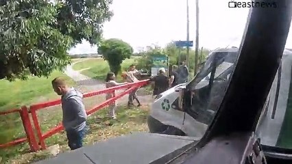 Pensioner's false teeth knocked out by travellers in Essex