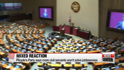 Parties show mixed reactions to Moon's speech on extra budget