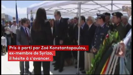 Grèce : chahuté, l'ambassadeur allemand est sauvé par un ancien résistant