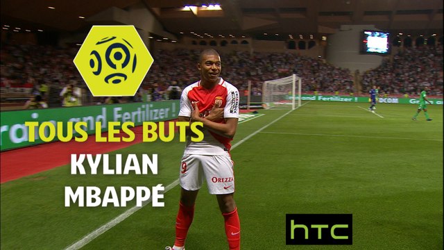Tous les buts de Kylian Mbappé - AS Monaco 2016-17 - Ligue 1