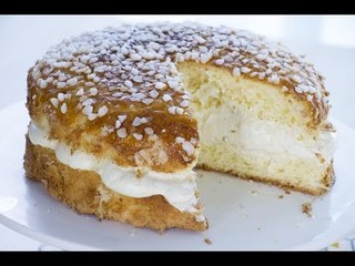 Tarte tropézienne facile à la fleur d'oranger