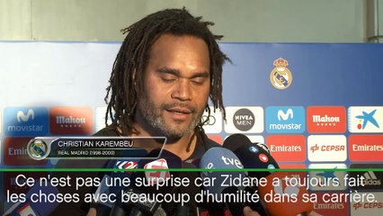Real Madrid - Karembeu - "Zidane a toujours fait les choses avec humilité"