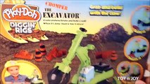 Play Doh Diggin' Rigs The Excavator Toy 플레이도우 _굴착기_ 장난감 PLAYDOH, PLAY-DOH, 培樂多  挖掘机