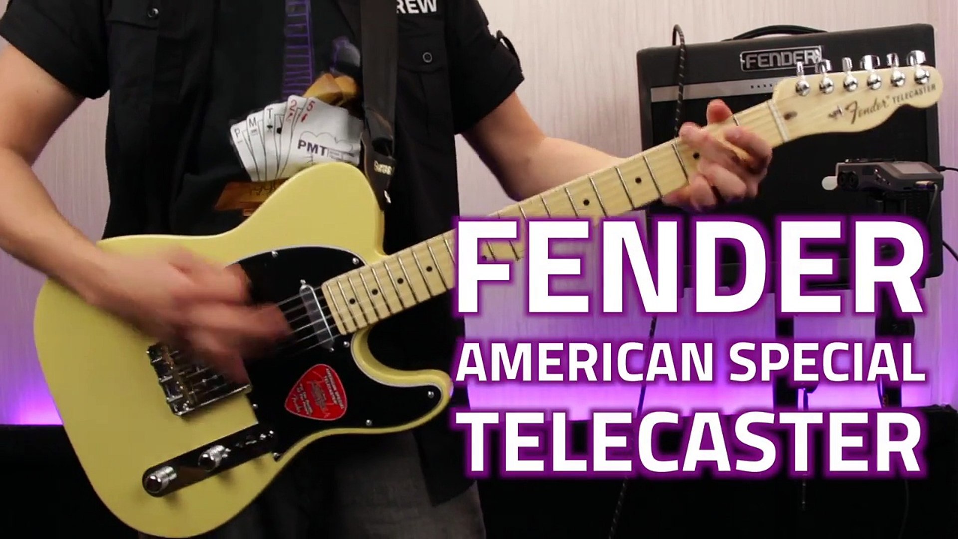 Fender American Special Telecaster - Review & Demo - video Dailymotion