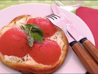 Recette de tartelette à la tomate et au chèvre - L'atelier de Juliette