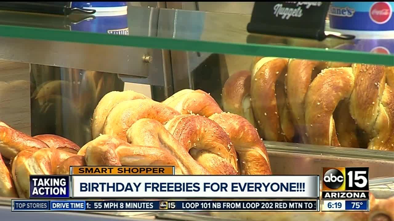 Check out all these freebies you can score on your birthday!