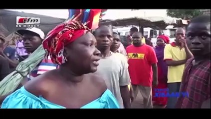 DRAME a THIES : le train passe sur la vielle