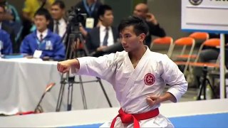 Chris Cheng vs. Ryo Kiyuna - Male Kata FINAL, World champion in kata