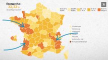 Législatives 2017 : les résultats du premier tour expliqués en cartes