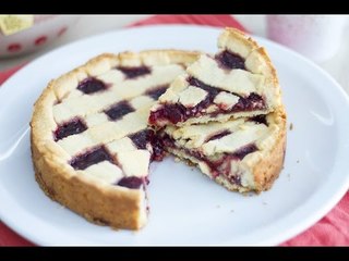 Tarte de Linz - Tarte à la pâte à la confiture de framboise