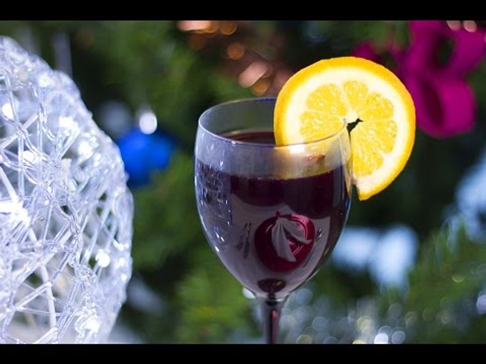 Recette du vin chaud aux épices de Noël et aux écorces d'agrumes