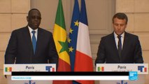 France - Sénégal : Emmanuel Macron a reçu Macky Sall à l'Élysée