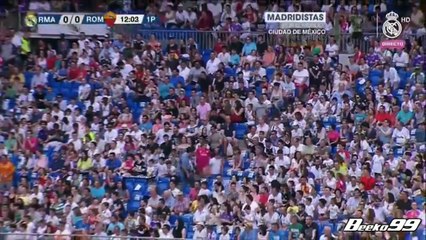 Ronaldo All Touches ● 11-6-2017  ● Real Madrid Legends vs AS Roma Legends ● - HD - ●