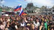 Russian police detain people at opposition protest against corruption