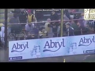 Crazy Fans Fighting During Club Almirante Brown And Talleres Remedios