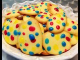 Recette Biscuits multicolores - Les P'tites Recettes