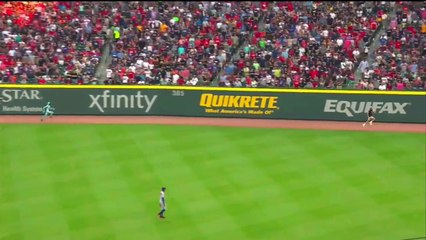 Un supporter de baseball pensait gagner la course