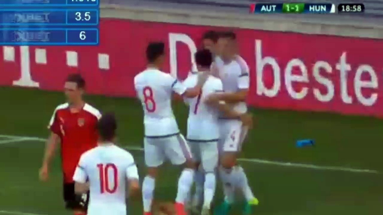 1-1 Lenzser Bence Goal HD - Austria U21 vs Hungary U21 12.06.2017