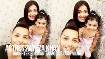 Ayeza Khan’s Daughter Horrain Taimoor’s Cute Video 2017