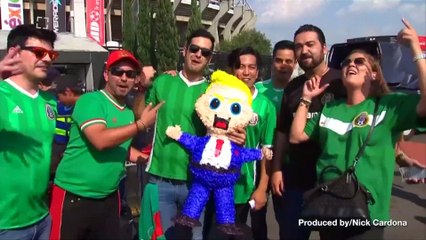 Thousands of Soccer Fans Boo The U.S. National Anthem In Mexico City
