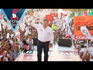 Miguel Riquelme a la cabeza en Coahuila