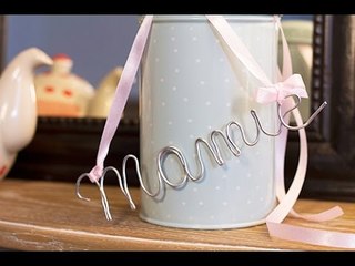 DIY : Déco prénom. Bricolage facile