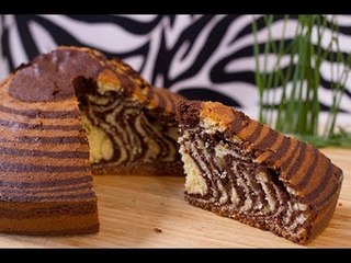 Zebra Cake ou Cake Zébré