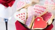 Décoration biscuits coeurs St Valentin, Fête des mères...