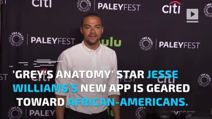 Jesse Williams creates 'black perspective' with new emoji app