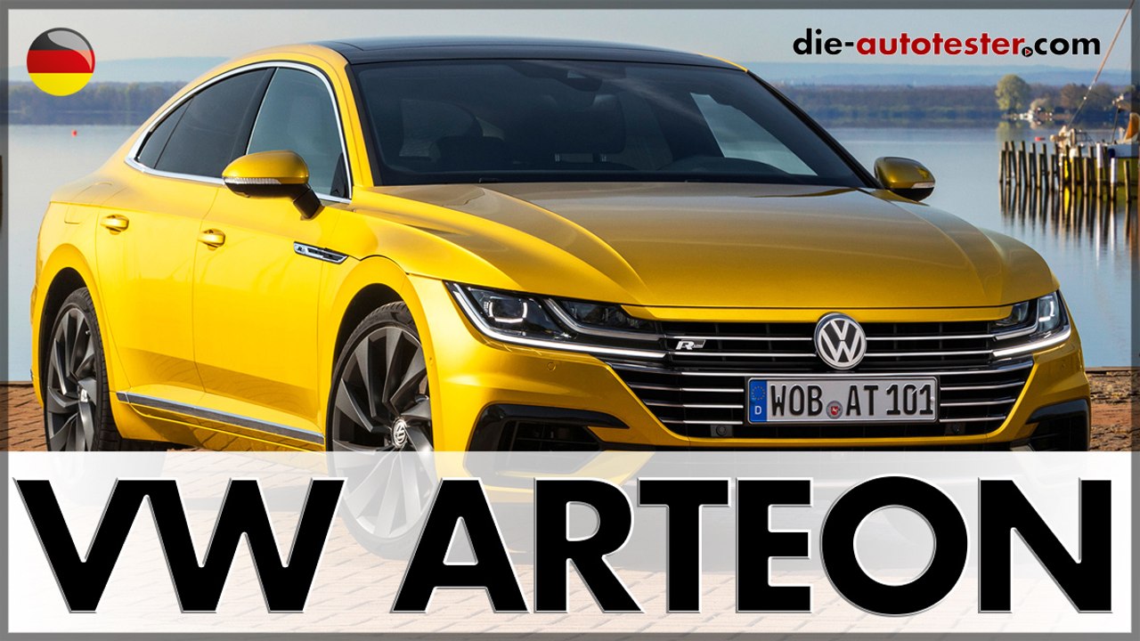 Volkswagen VW Arteon 2.0 TDI R-Line 4Motion Test & Fahrbericht | 2017 | Auto | Deutsch