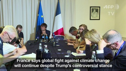 French minister: "fight against climate change is irreversible"