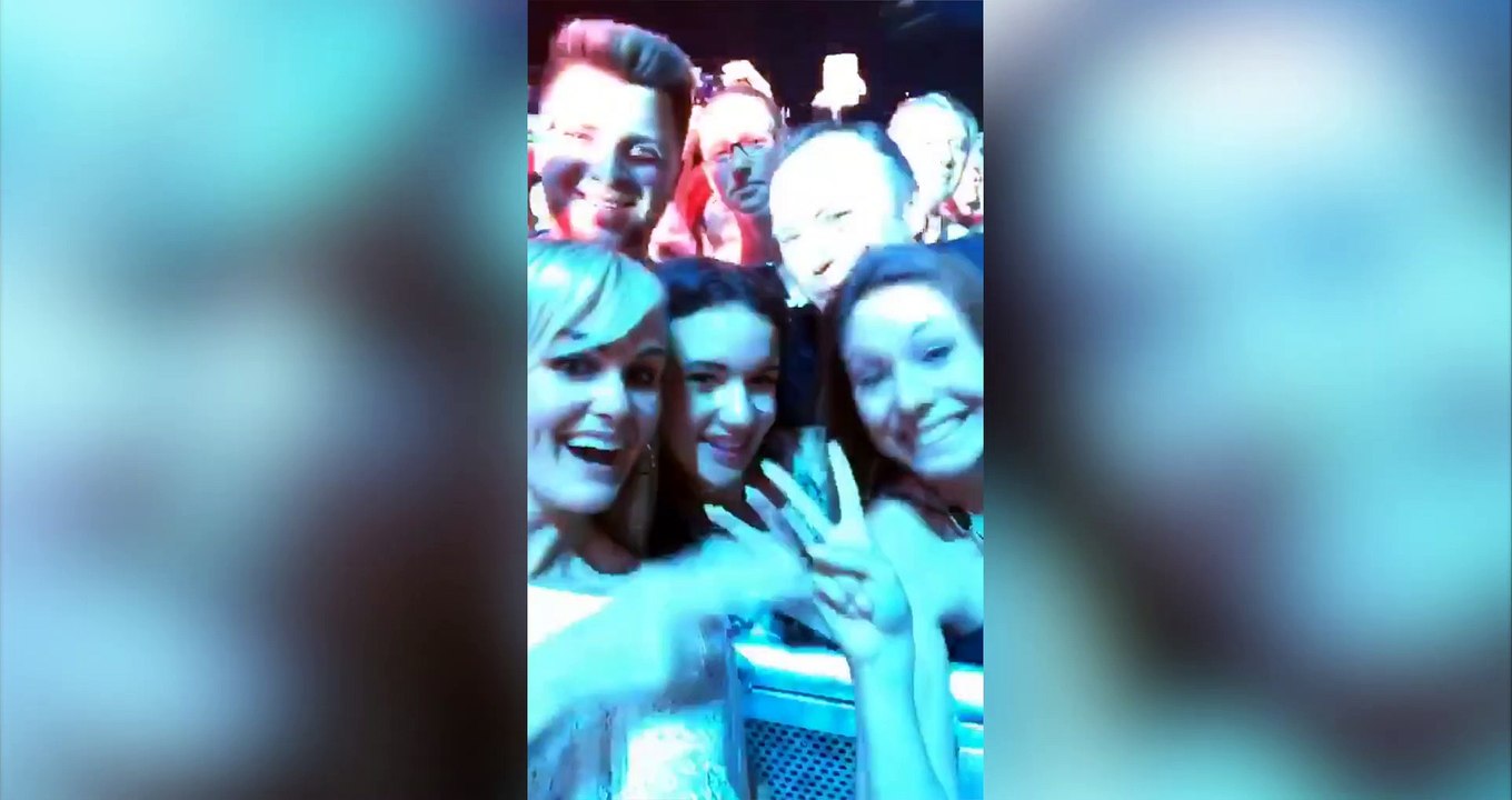 Le concert des Vieilles Canailles filmé par Laeticia Hallyday