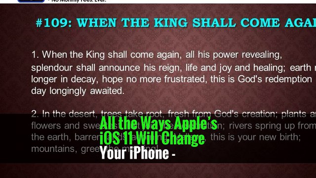 The new Control Center also features quick accessibility settings, including options to magnify your screen,