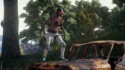 PlayerUnknown's Battlegrounds climbing, vaulting, and weathe