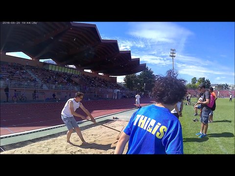 Finale Départementale du Val de Marne 11 juin 2017 à Créteil Saut en longueur Poussins/Poussines