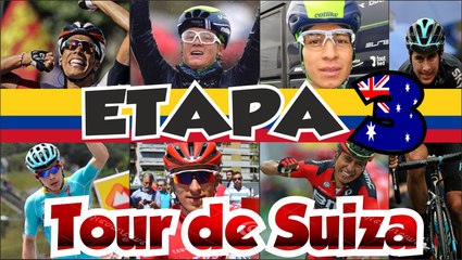 Etapa 3 del Tour Suiza 2017 - Últimos 5 km -Michael Matthews  Lider